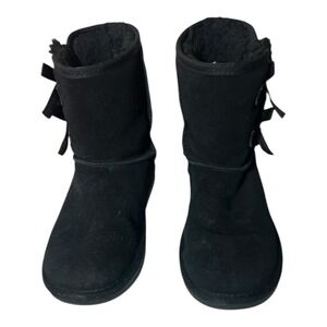 Kookaburra UGG Girls 1 Short Boots - Black